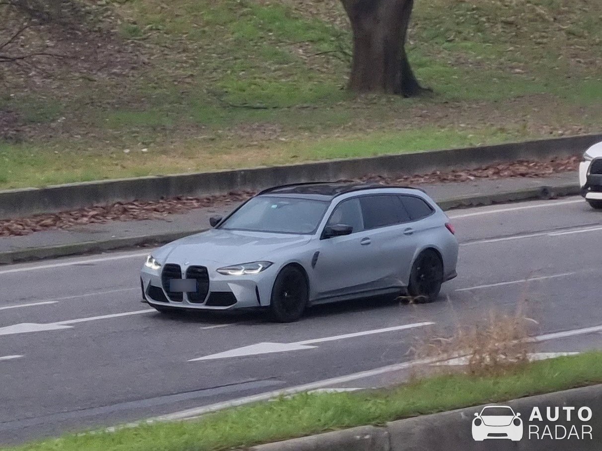 BMW M3 G81 Touring Competition spotted in Milano, Italy