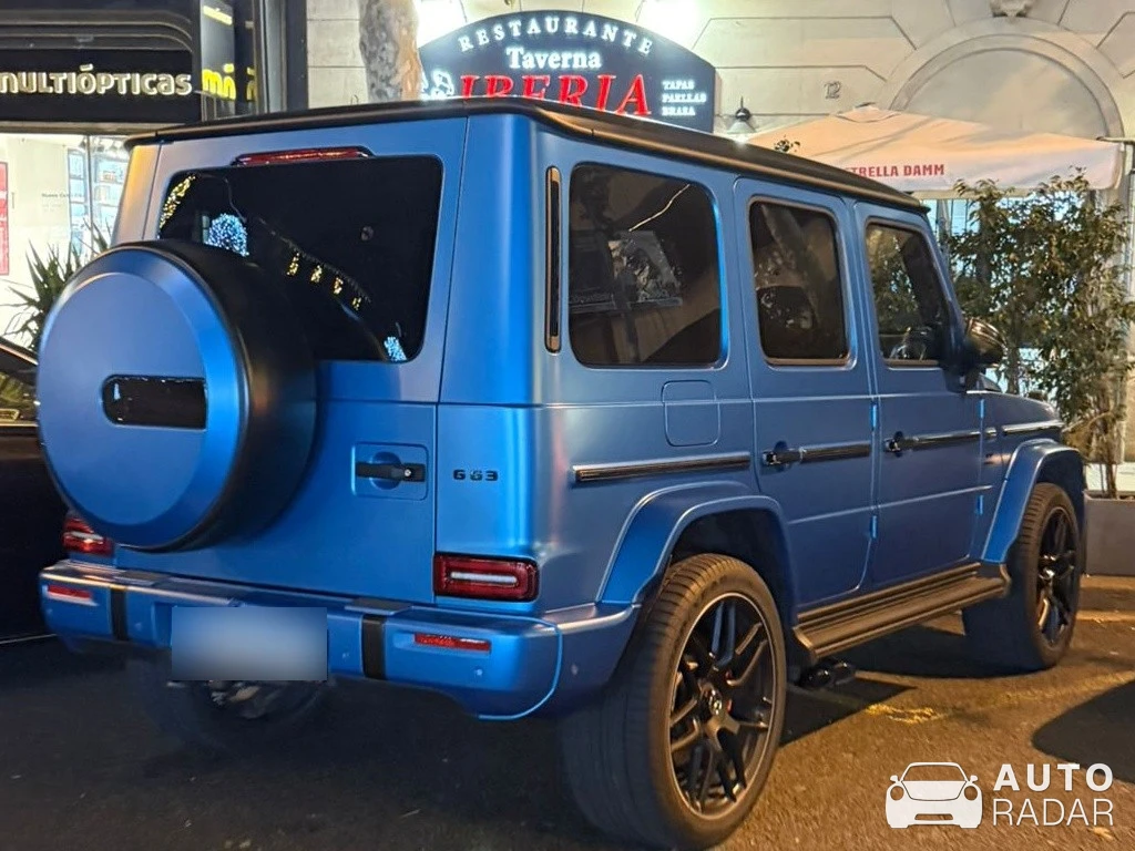 Mercedes-AMG G 63 W463 2018 spotted in Barcelona, Spain