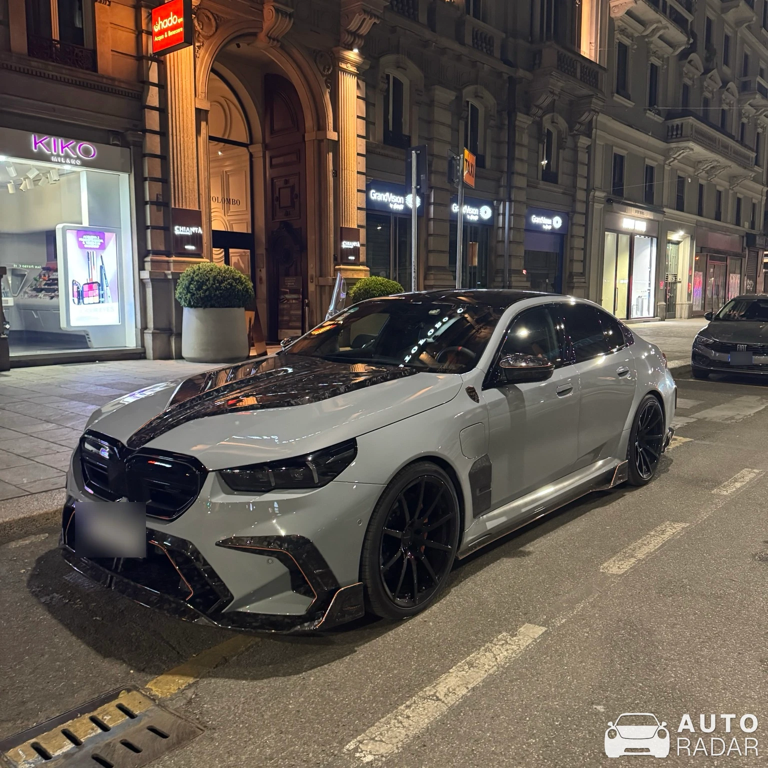 BMW M5 G90 Mansory P850 Performance spotted in Milano
