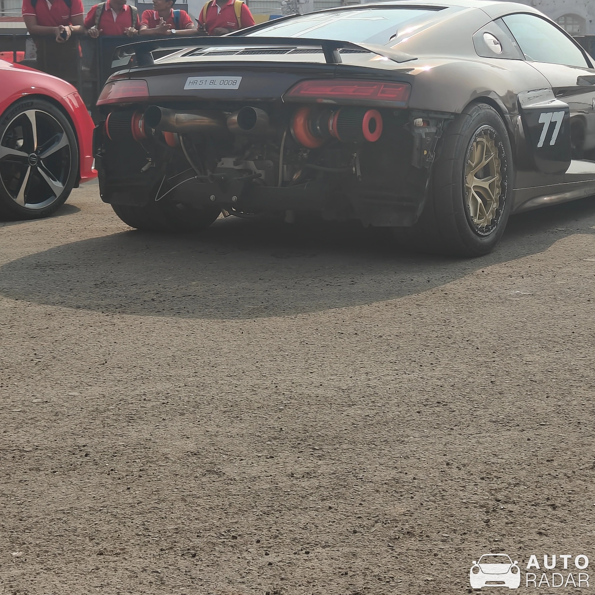 Audi R8 V10 spotted in Thane, India