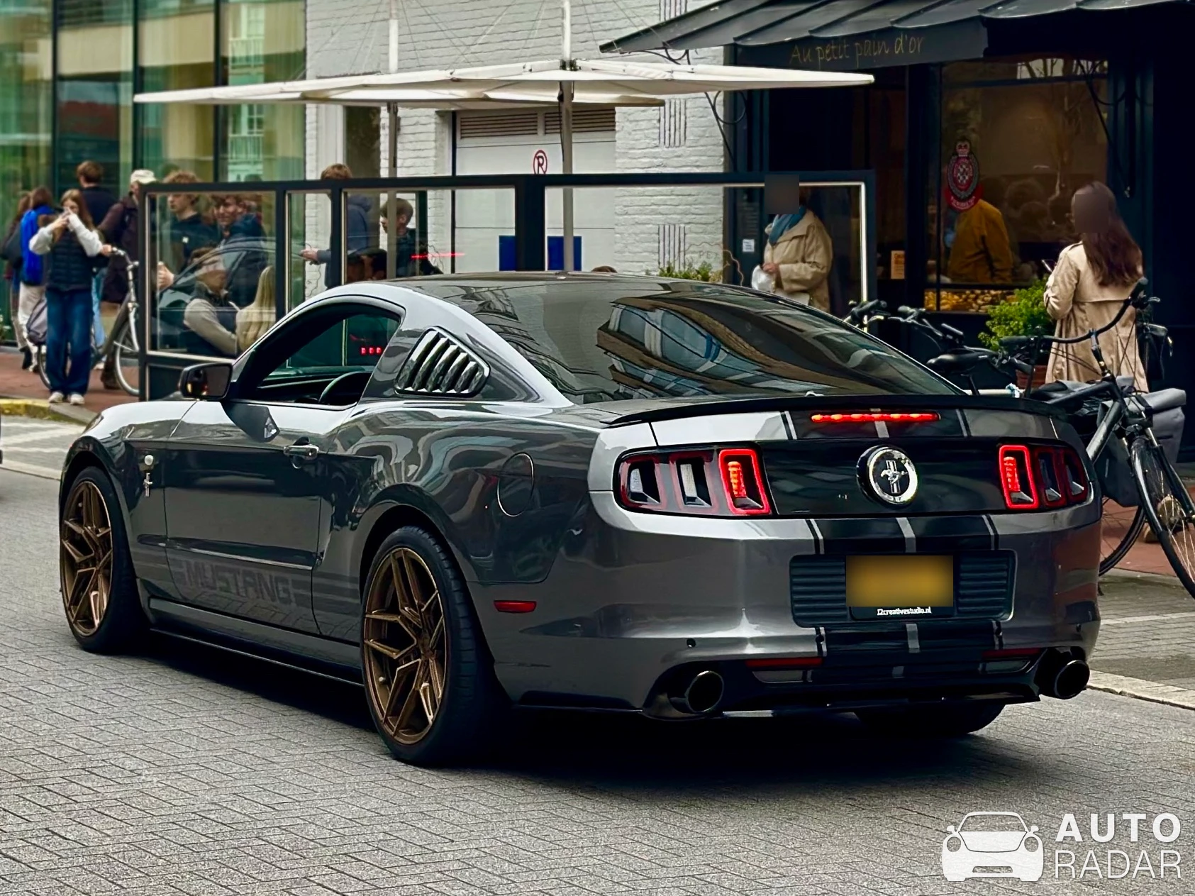 Ford Mustang GT Roush Stage 2 2013 spotted in Knokke-Heist