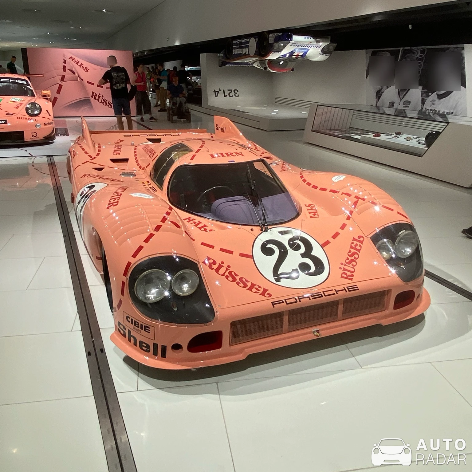 Porsche 917/20 spotted in Stuttgart