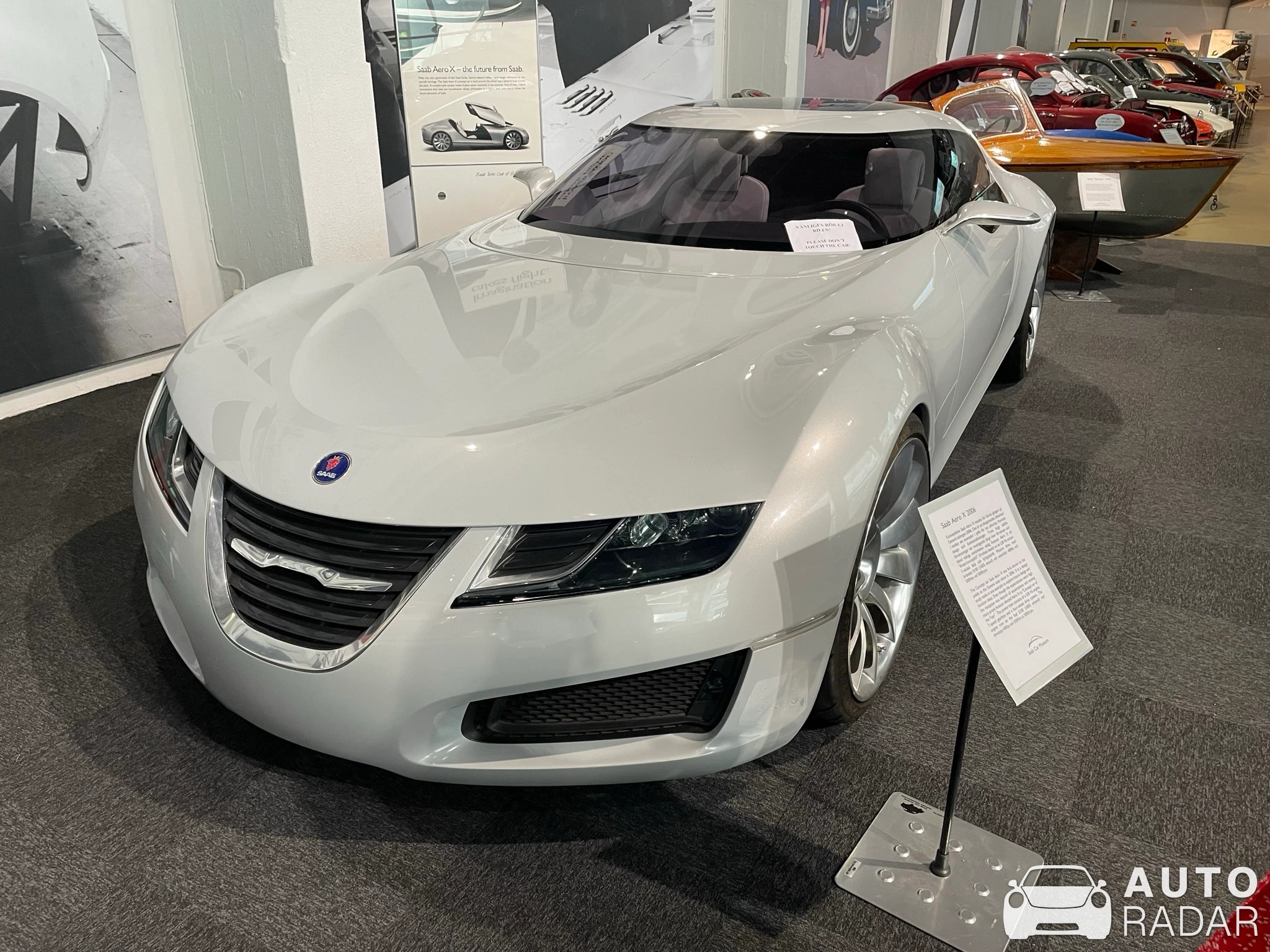 Saab Aero-X spotted