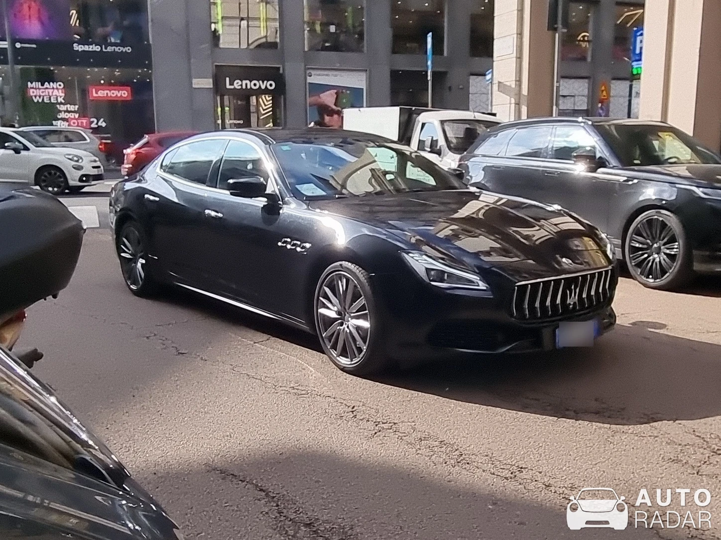Maserati Quattroporte Diesel GranSport spotted in Milano, Italia
