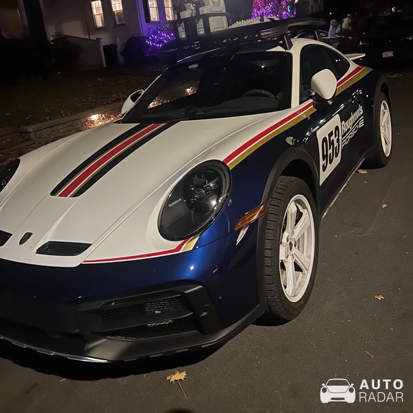 Porsche 992 Dakar spotted in Belmont, United States