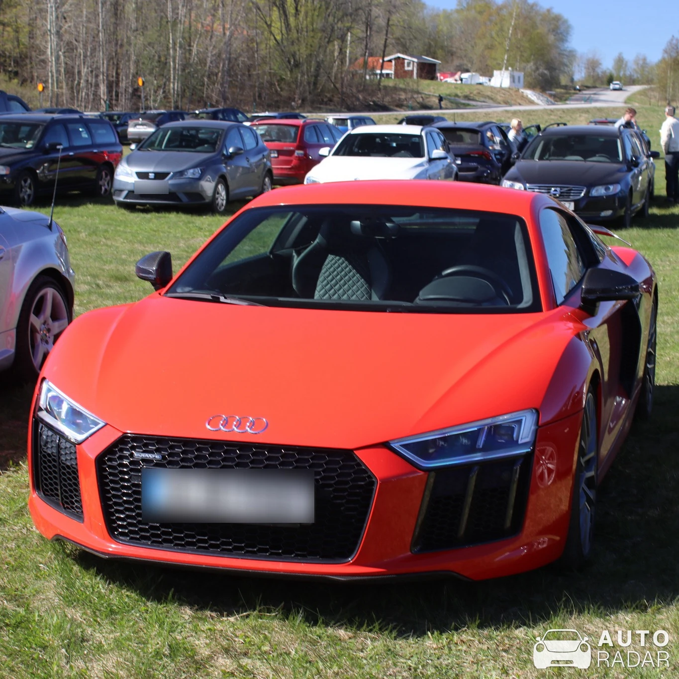 Audi R8 V10 Plus 2015 spotted
