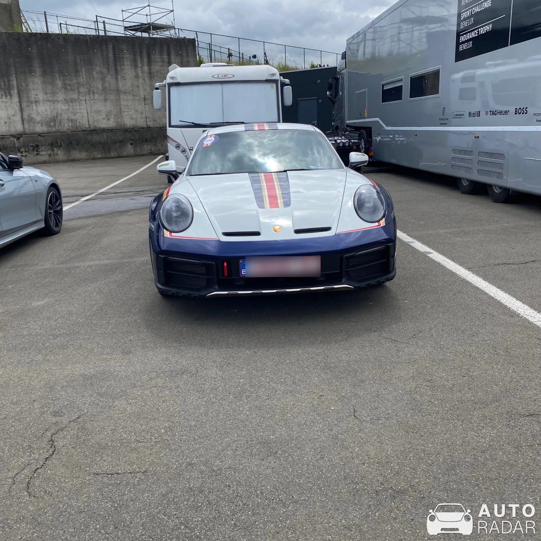 Porsche 992 Dakar spotted in Heusden-Zolder, Belgium