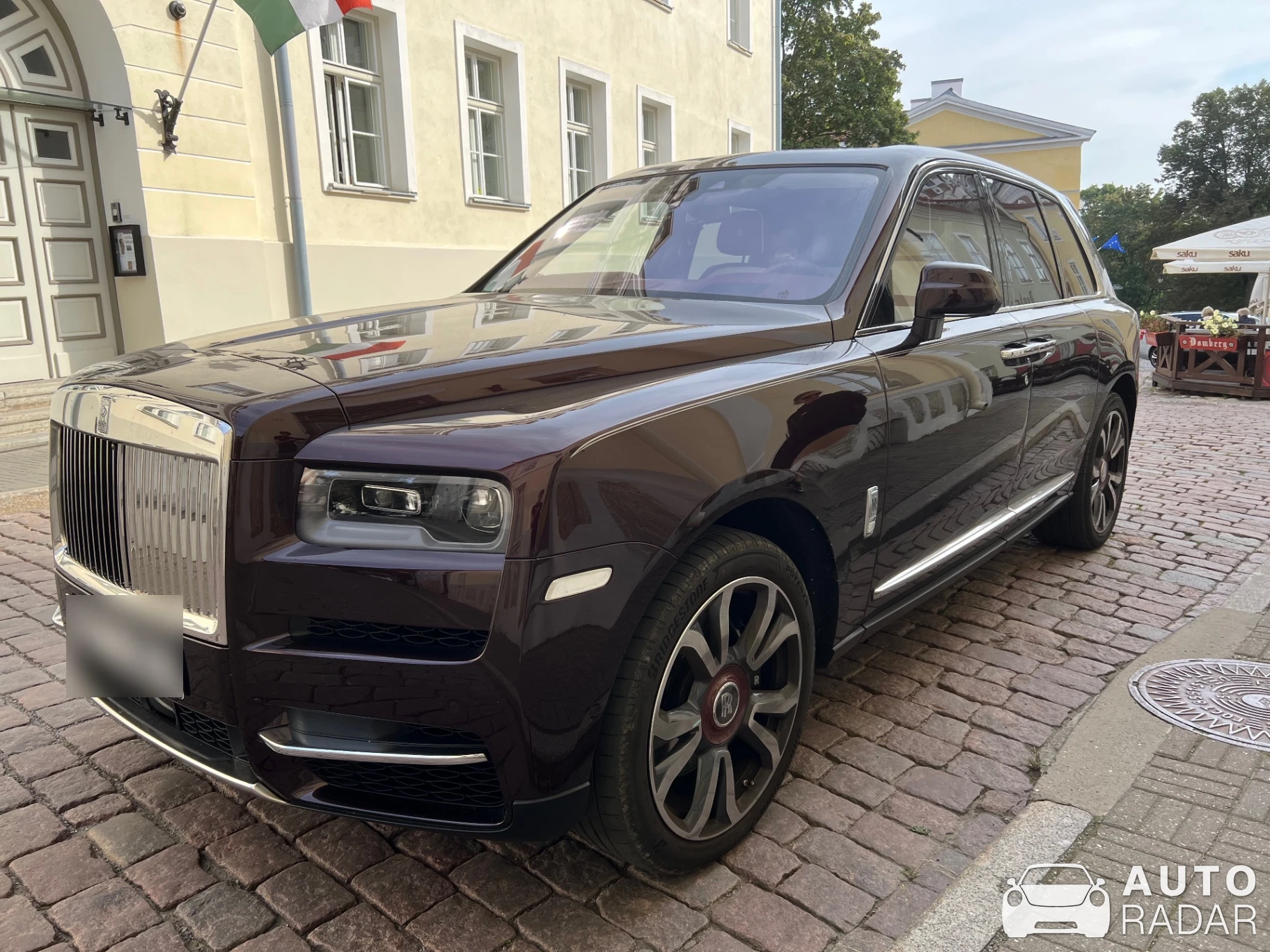 Rolls-Royce Cullinan spotted in Tallinn, Estonia
