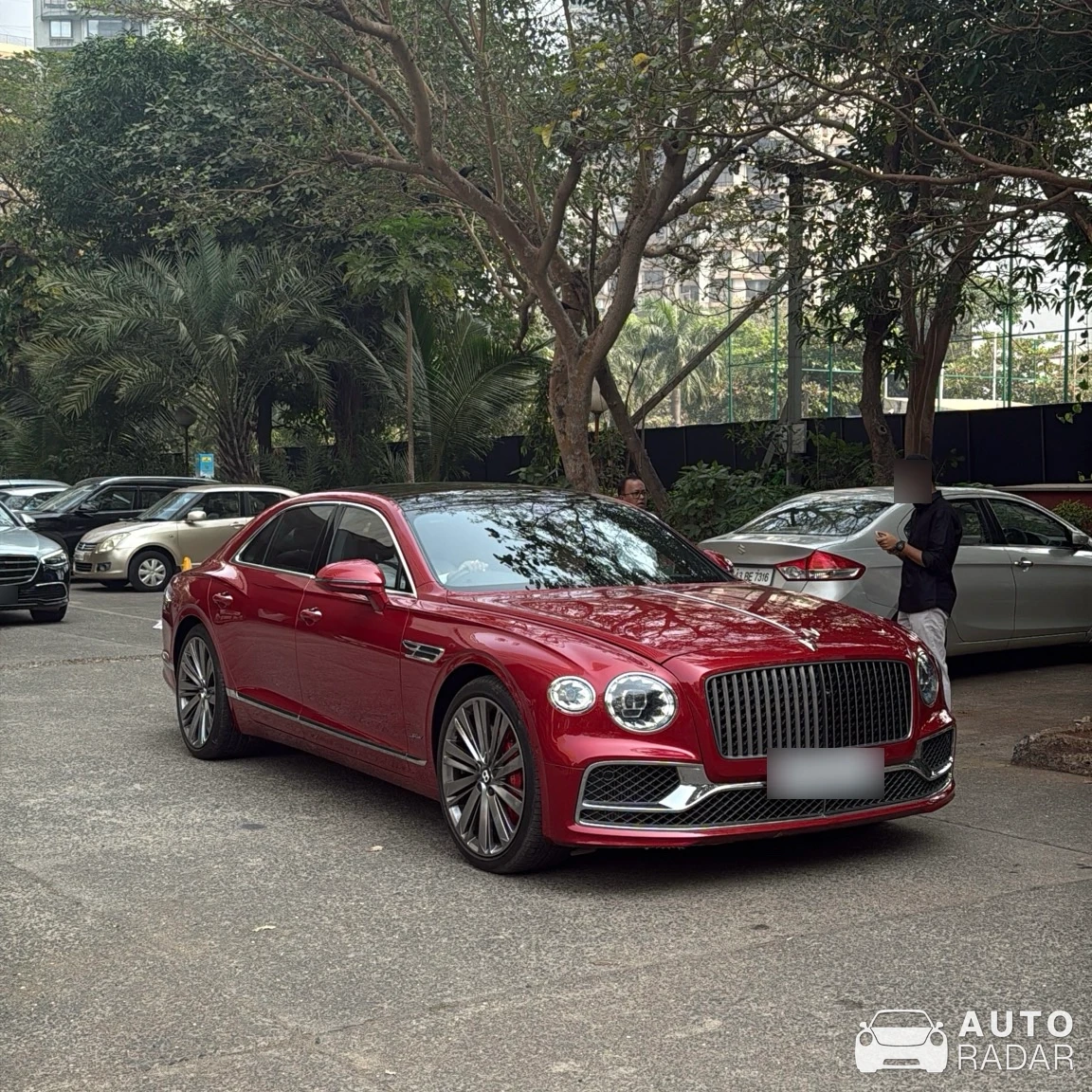 Bentley Flying Spur V8 spotted in Mumbai, India