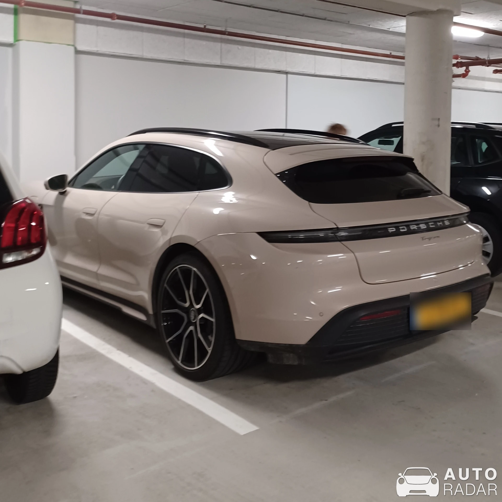 Porsche Taycan 4S Sport Turismo spotted in Wilsum