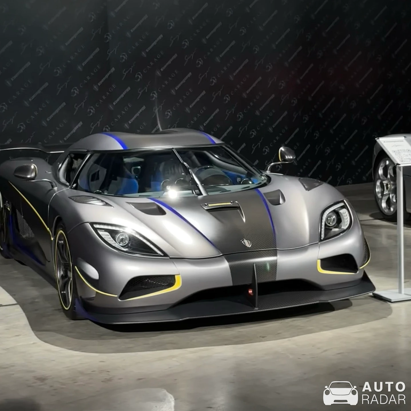 Koenigsegg Agera RS Prototype spotted in Zürich, Schweiz