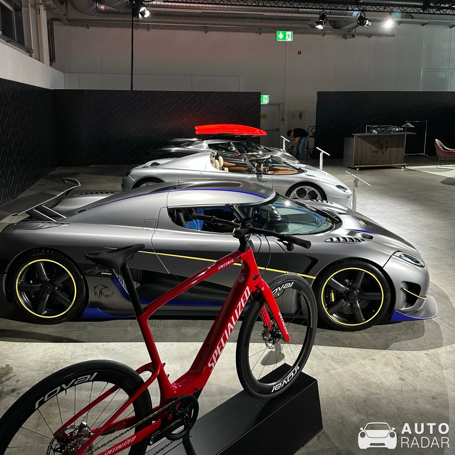 Koenigsegg Agera RS Prototype spotted in Zürich