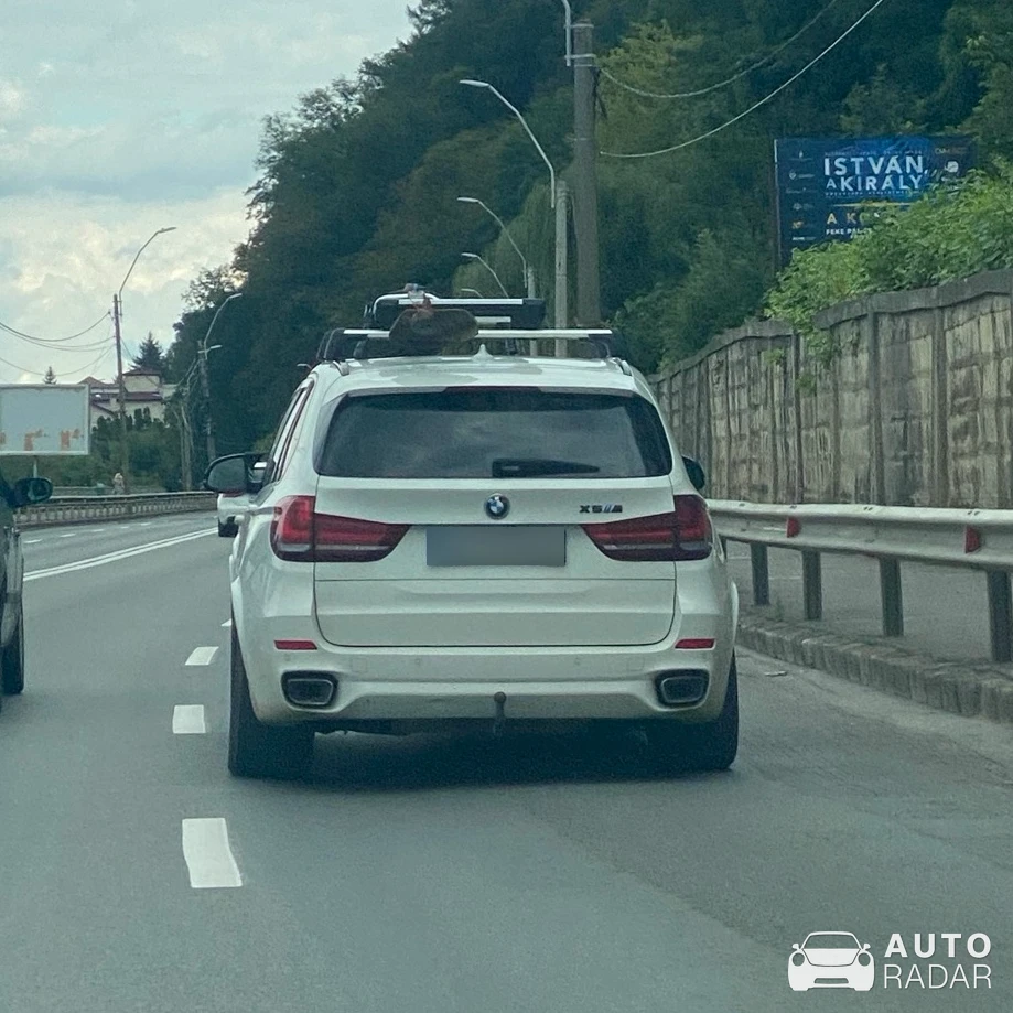 BMW X5 M F85 spotted in Sighișoara