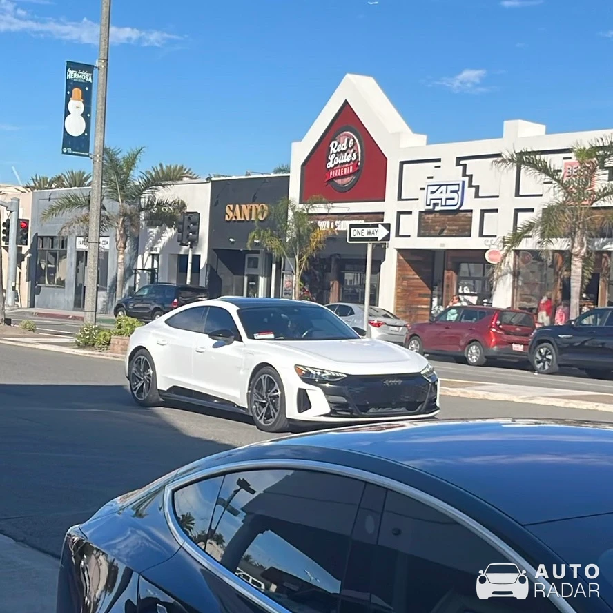 Audi E-Tron GT spotted in Hermosa Beach, United States
