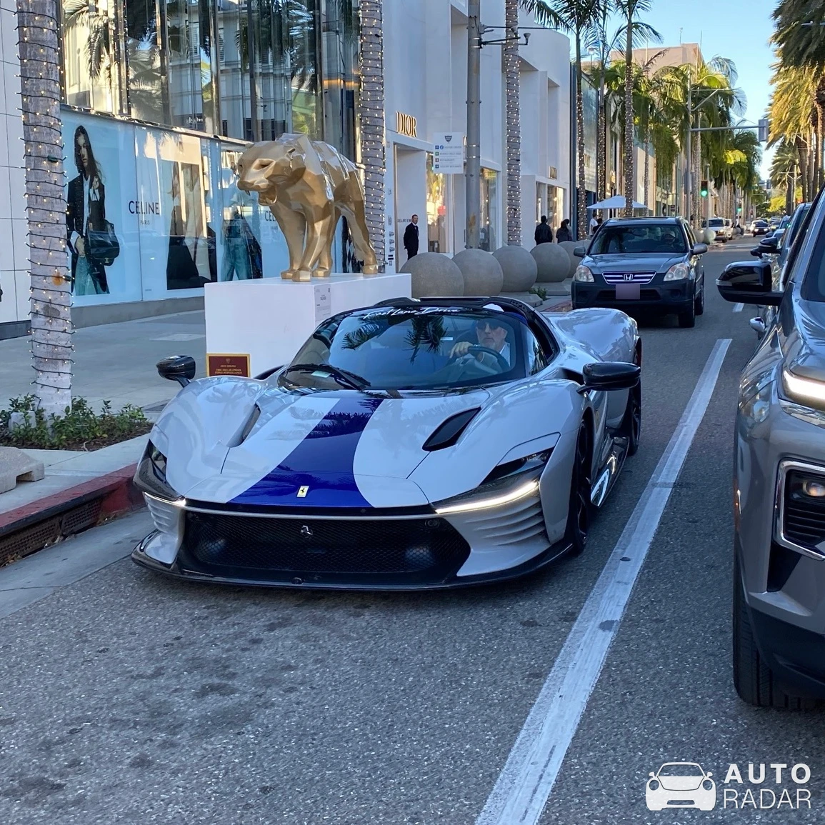 Ferrari Daytona SP3 spotted in Beverly Hills, United States