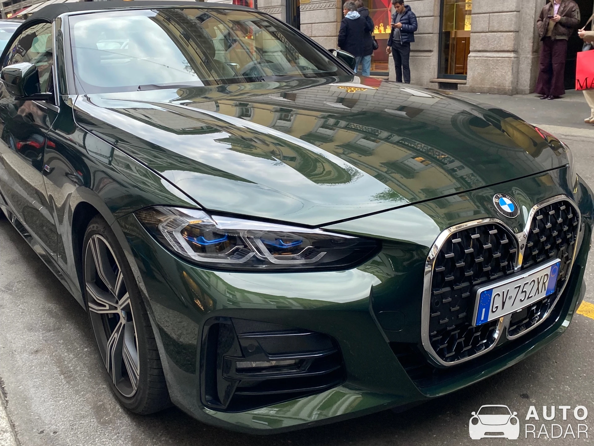 BMW 4 Series G23 Convertible spotted in Milano, Italia