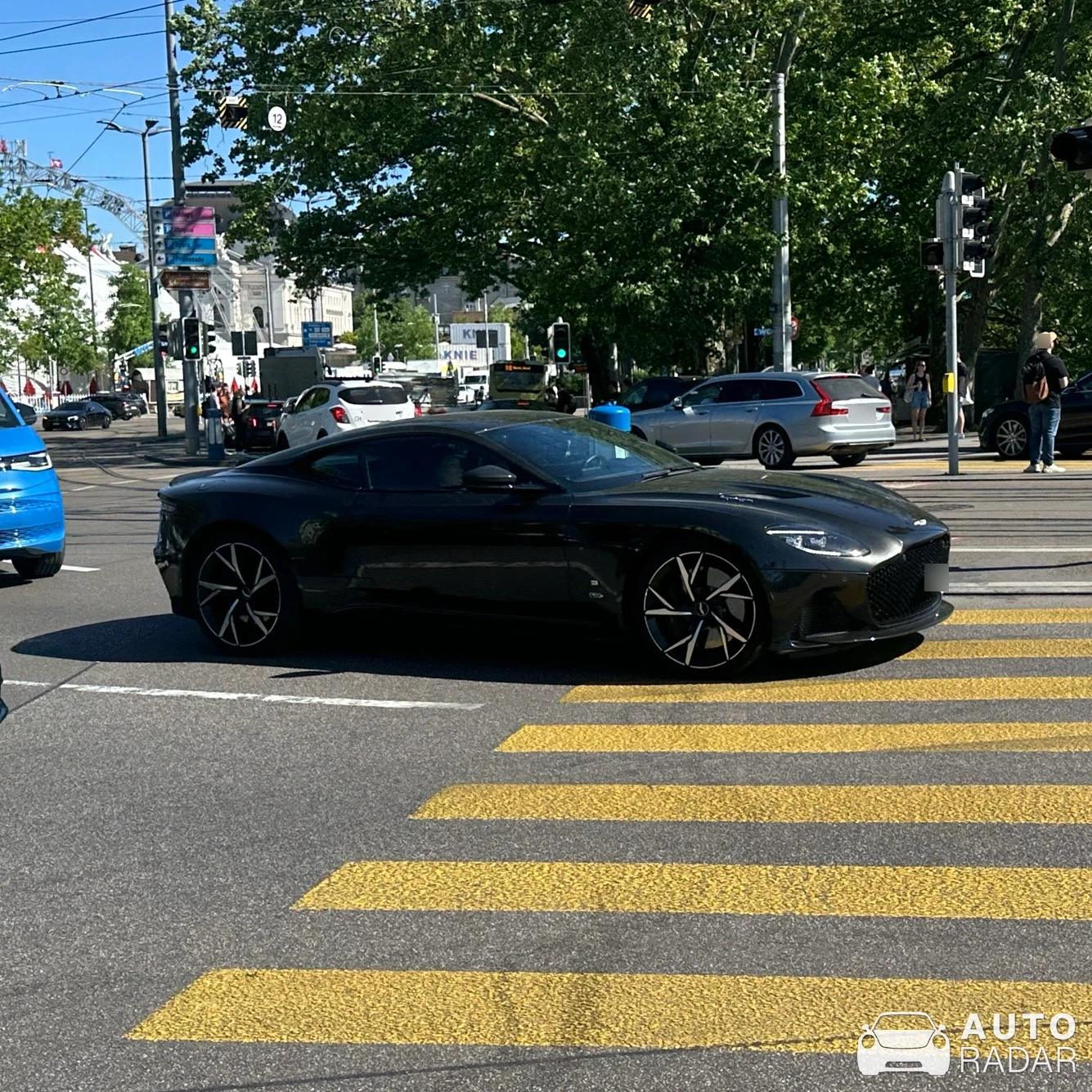 Aston Martin DBS Superleggera 007 Edition spotted in Zürich