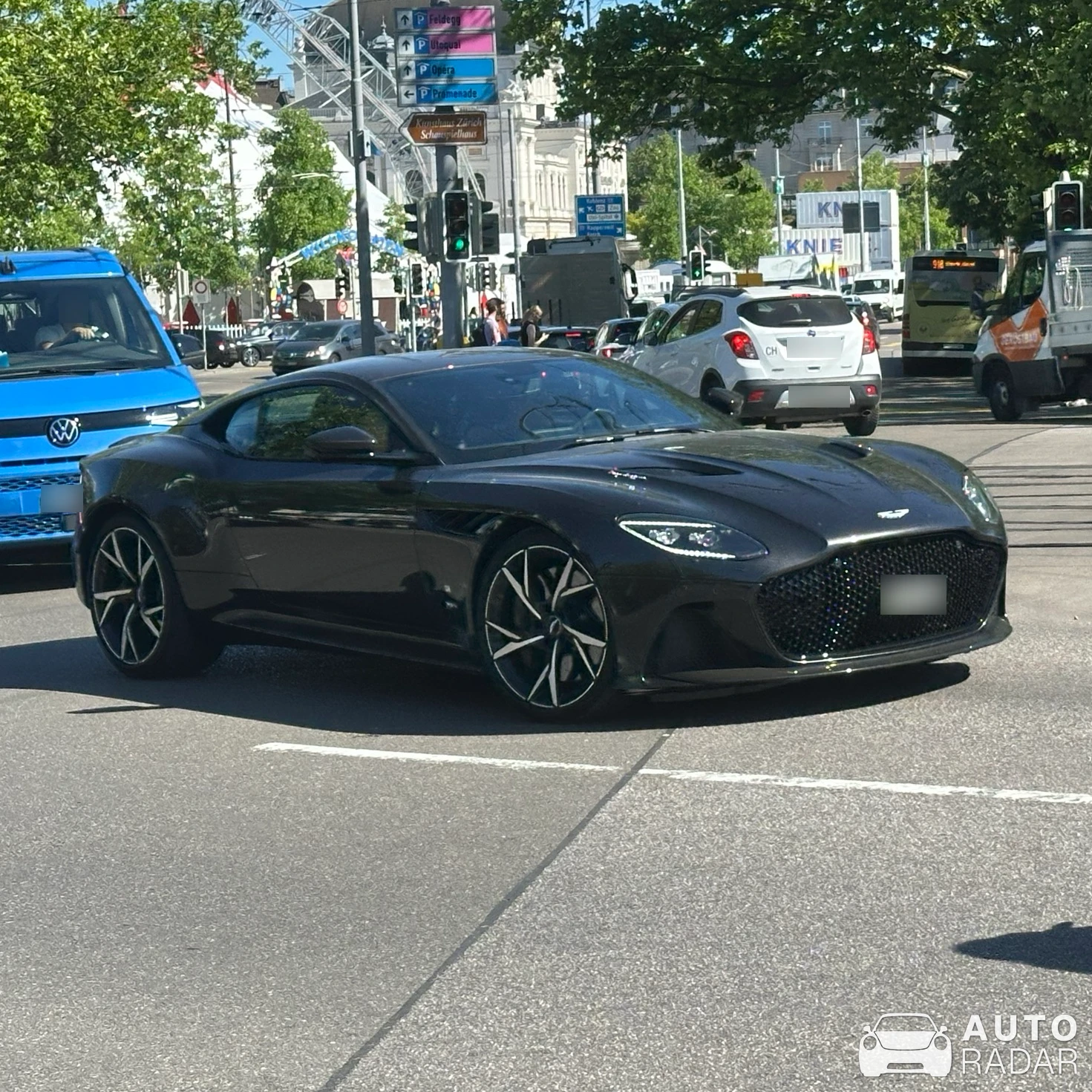 Aston Martin DBS Superleggera 007 Edition spotted in Zürich, Schweiz
