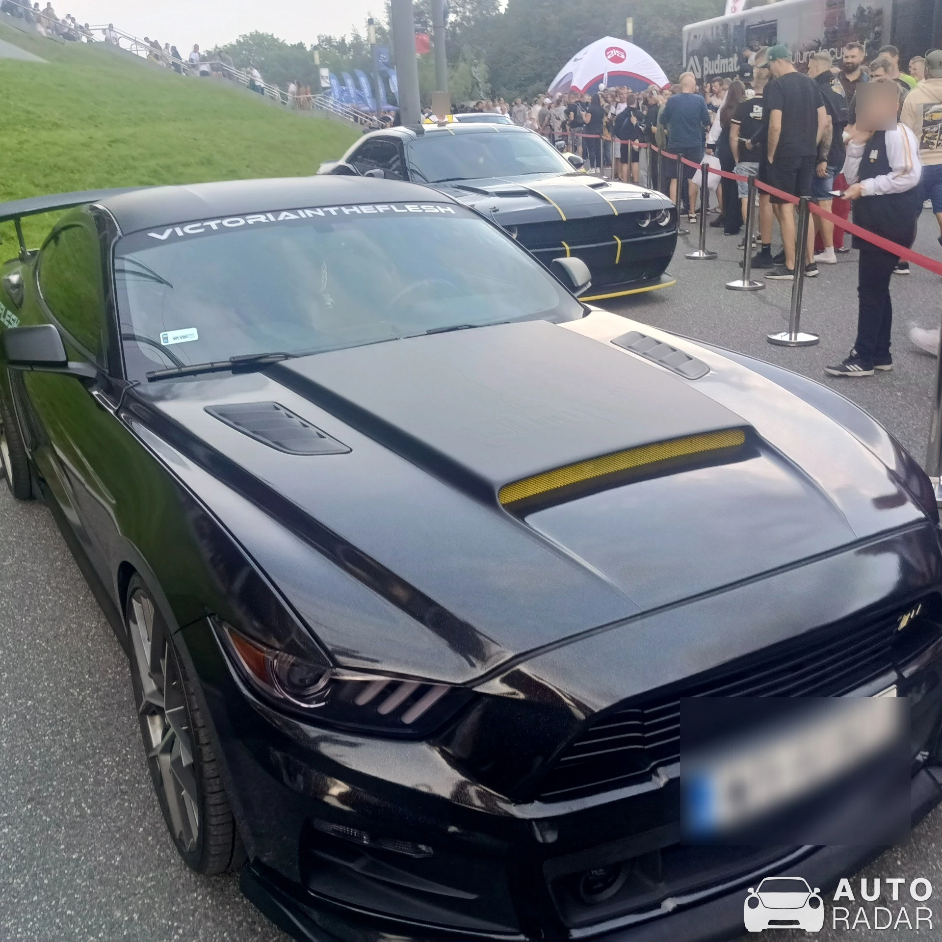 Ford Mustang GT S550 Roush Stage 3 spotted in Warszawa
