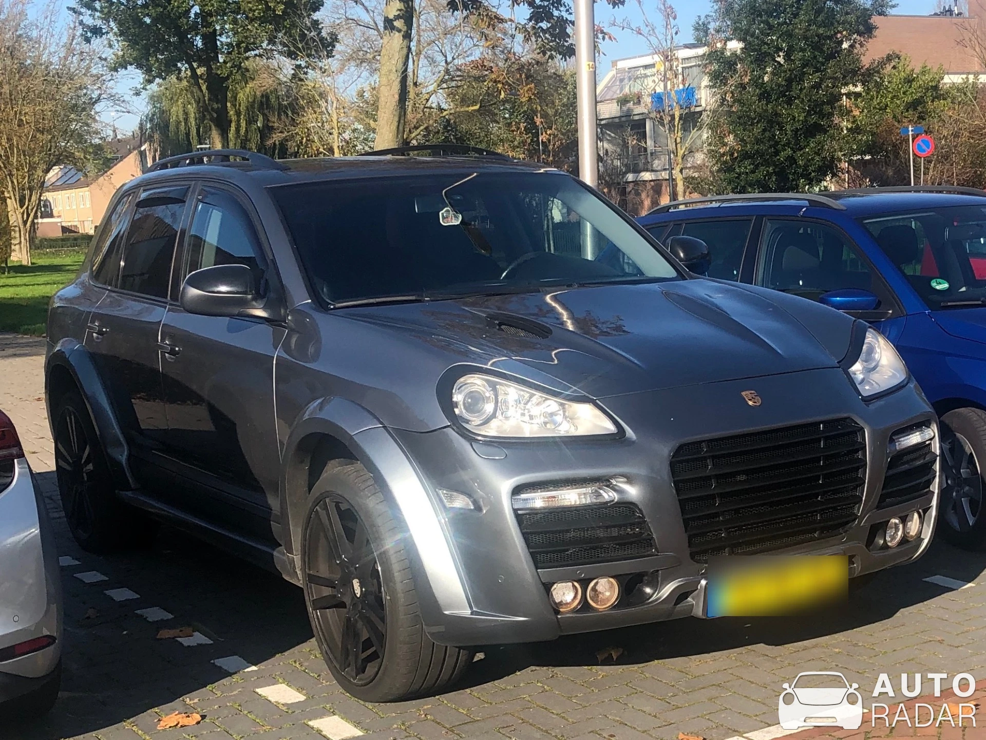 Porsche Cayenne Turbo TechArt Magnum spotted in Kudelstaart, Nederland