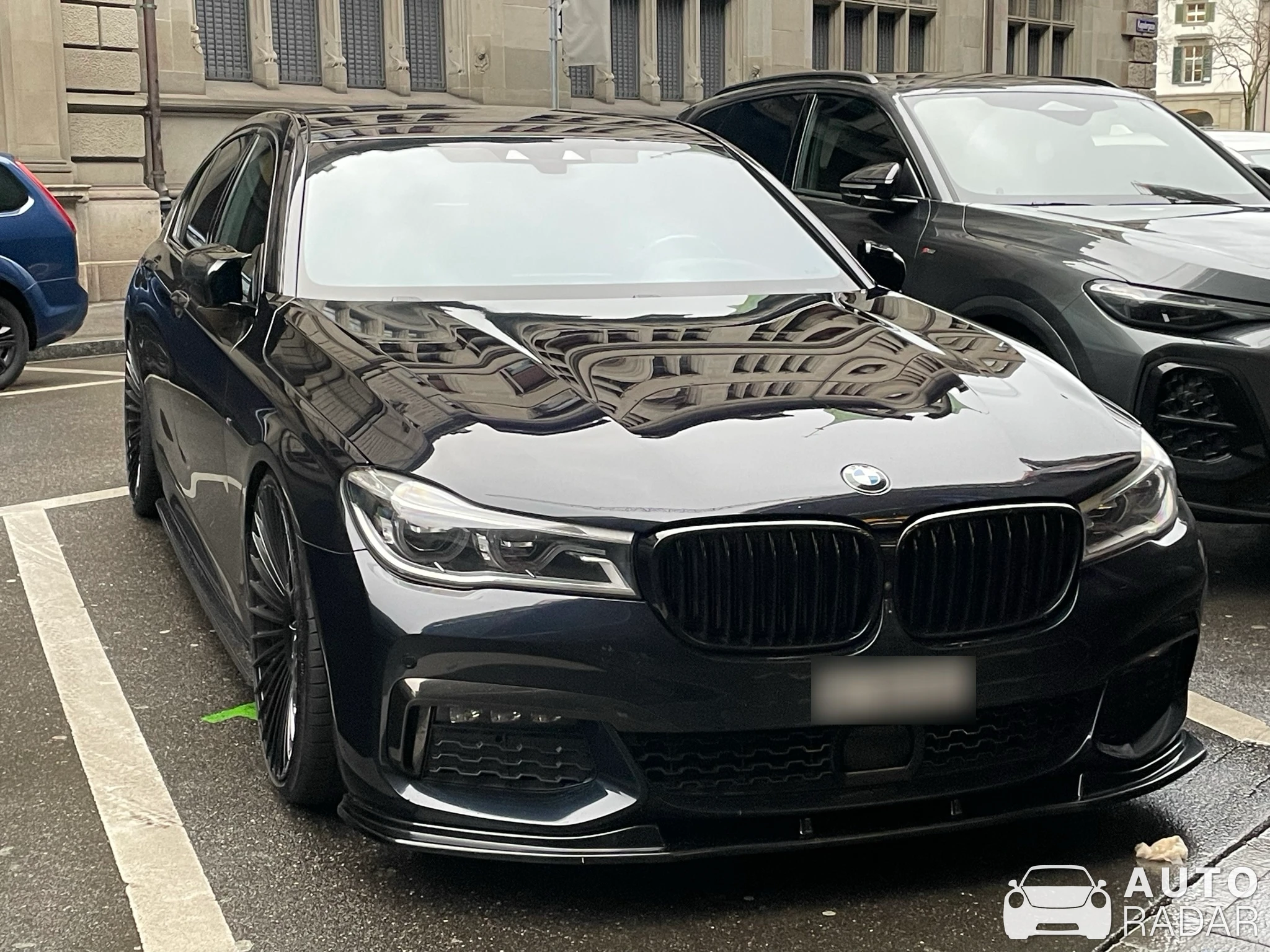 BMW 7 Series G11 spotted in Zürich