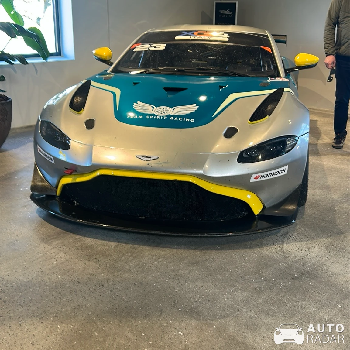 Aston Martin V8 Vantage GT4 spotted in Taastrup