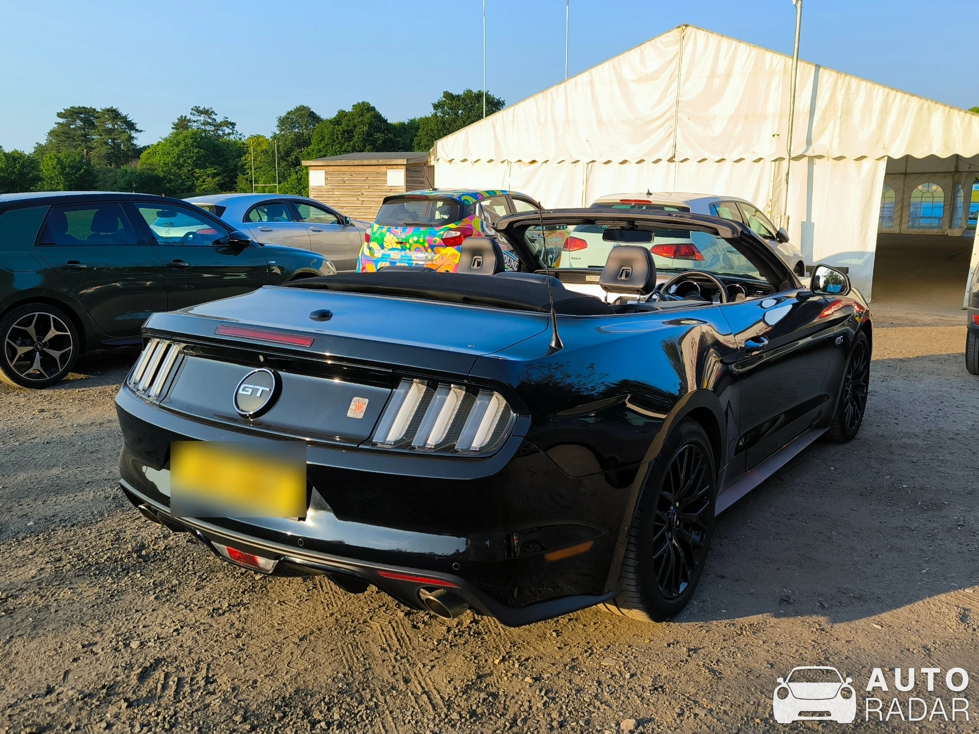 Ford Mustang GT Convertible 2015 spotted in Cranbrook