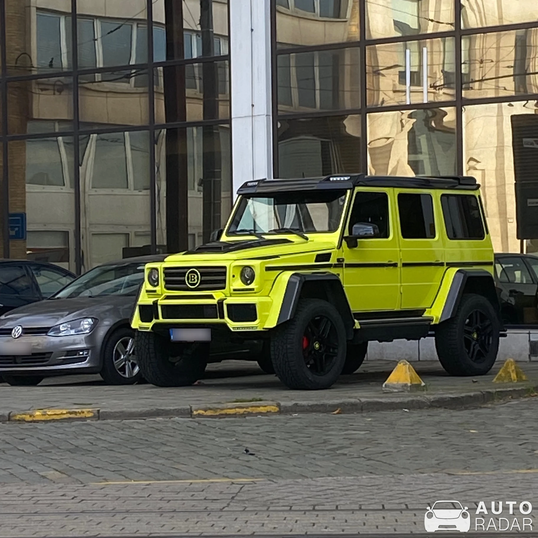 Mercedes-AMG Brabus G 63 4x4² W463 spotted in Antwerpen, Belgium