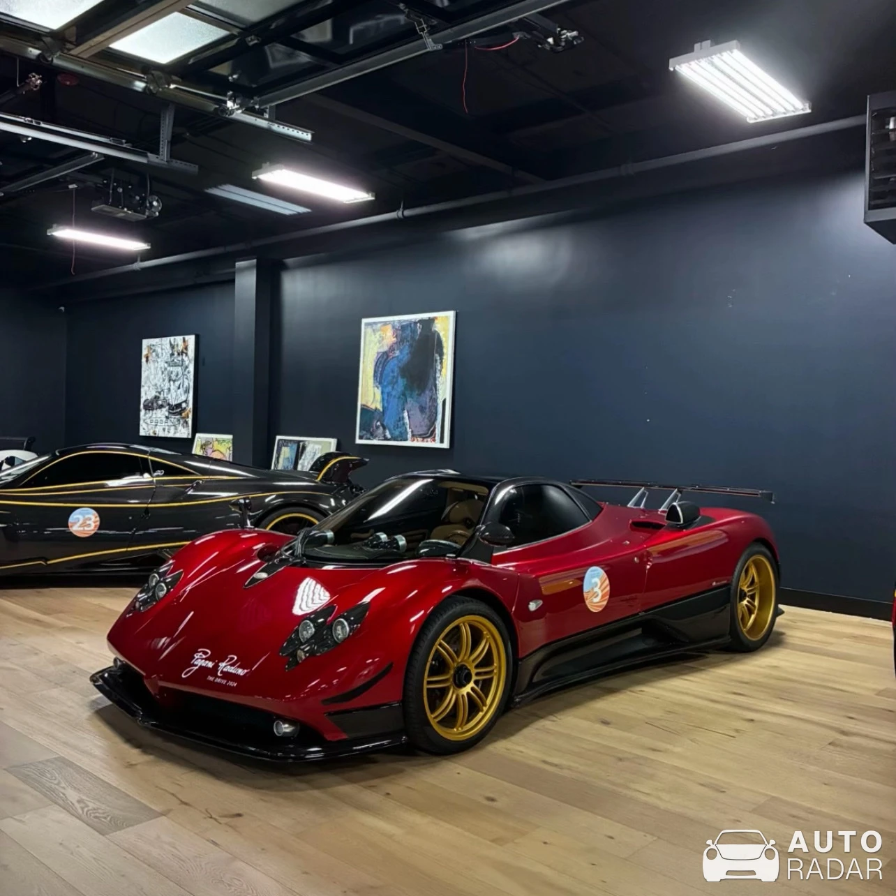 Pagani Zonda F Roadster Clubsport spotted in Spring