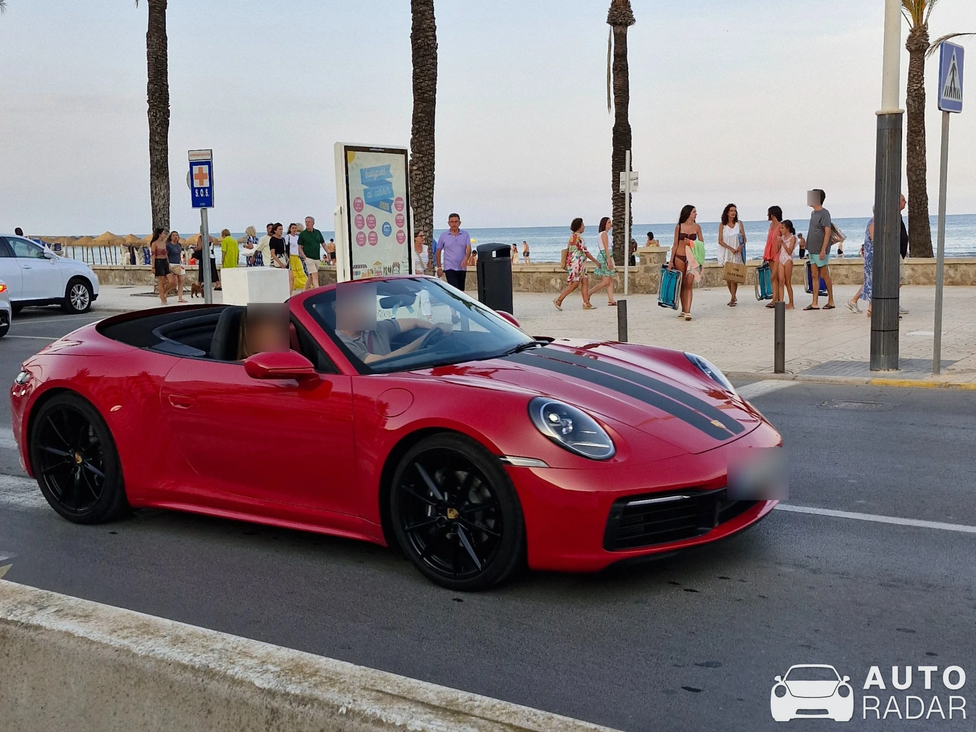 Porsche 992 Carrera S Cabriolet MkI spotted in Peníscola