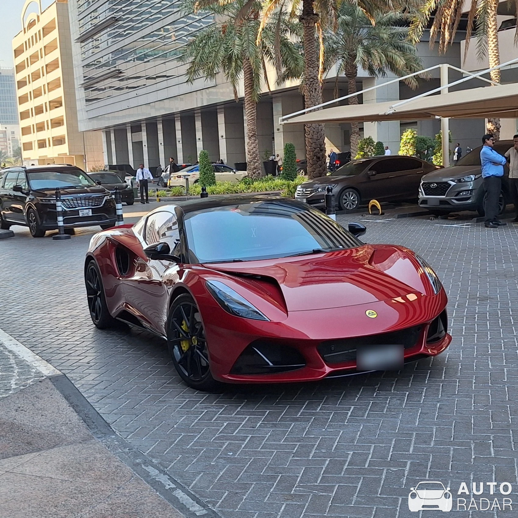 Lotus Emira V6 spotted in Dubai, United Arab Emirates