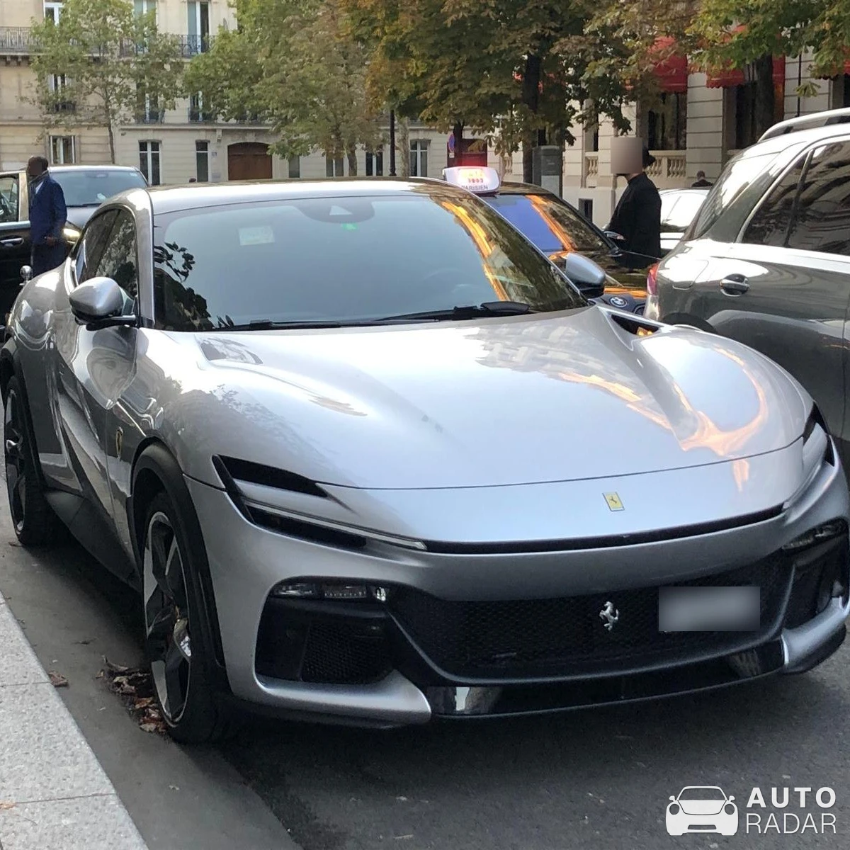Ferrari Purosangue spotted in Paris, France