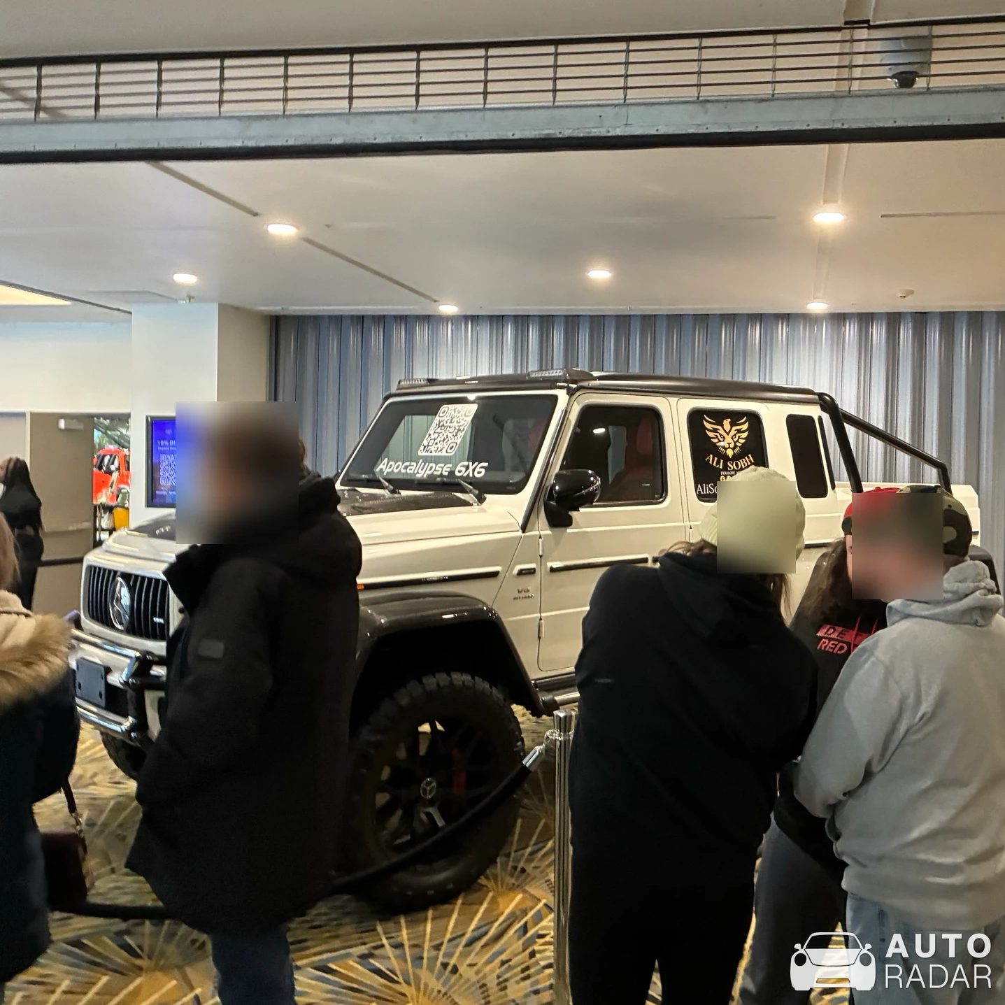 Mercedes-Benz G 63 AMG 6x6 spotted in Detroit, United States