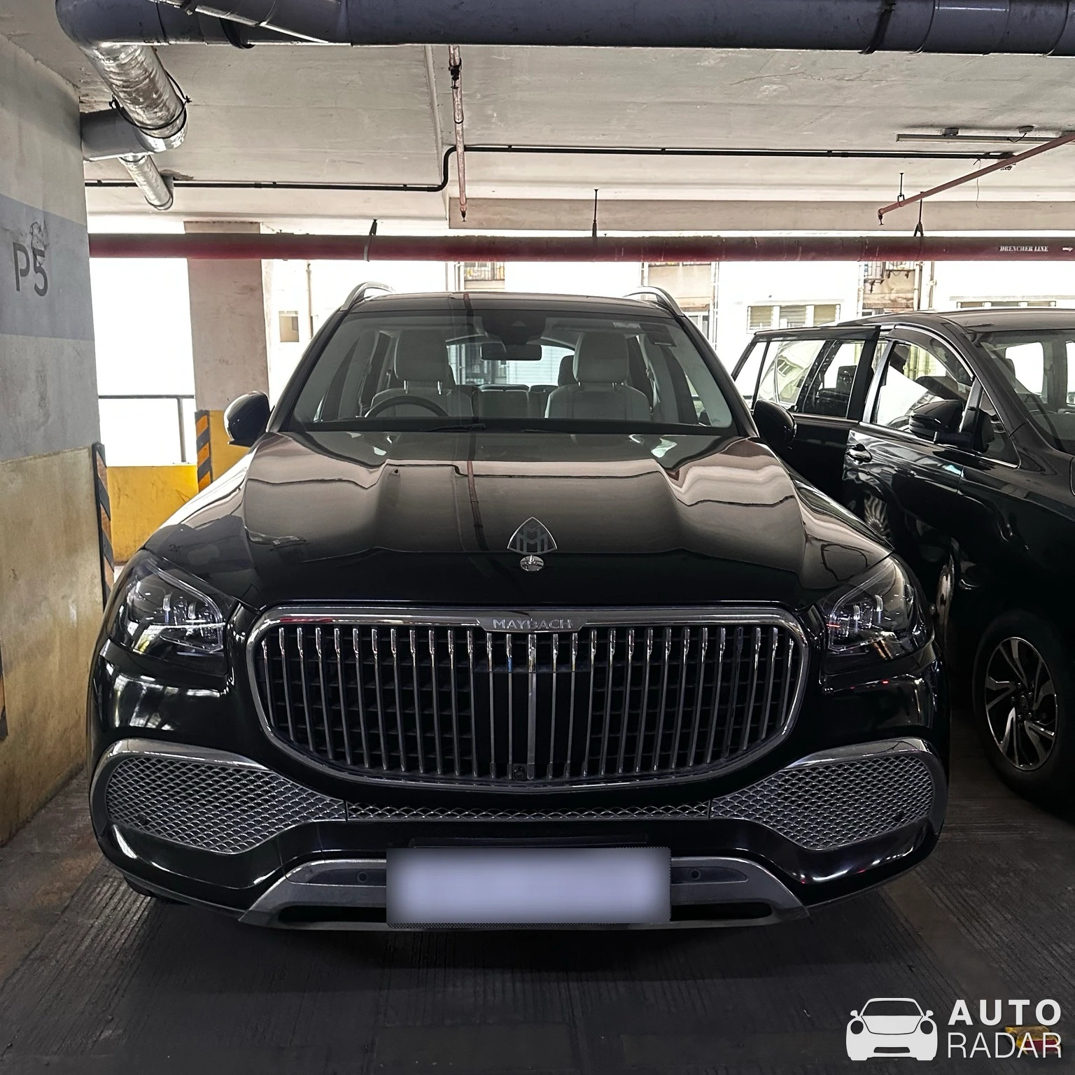 Mercedes-Maybach GLS 400d spotted in Mumbai, India