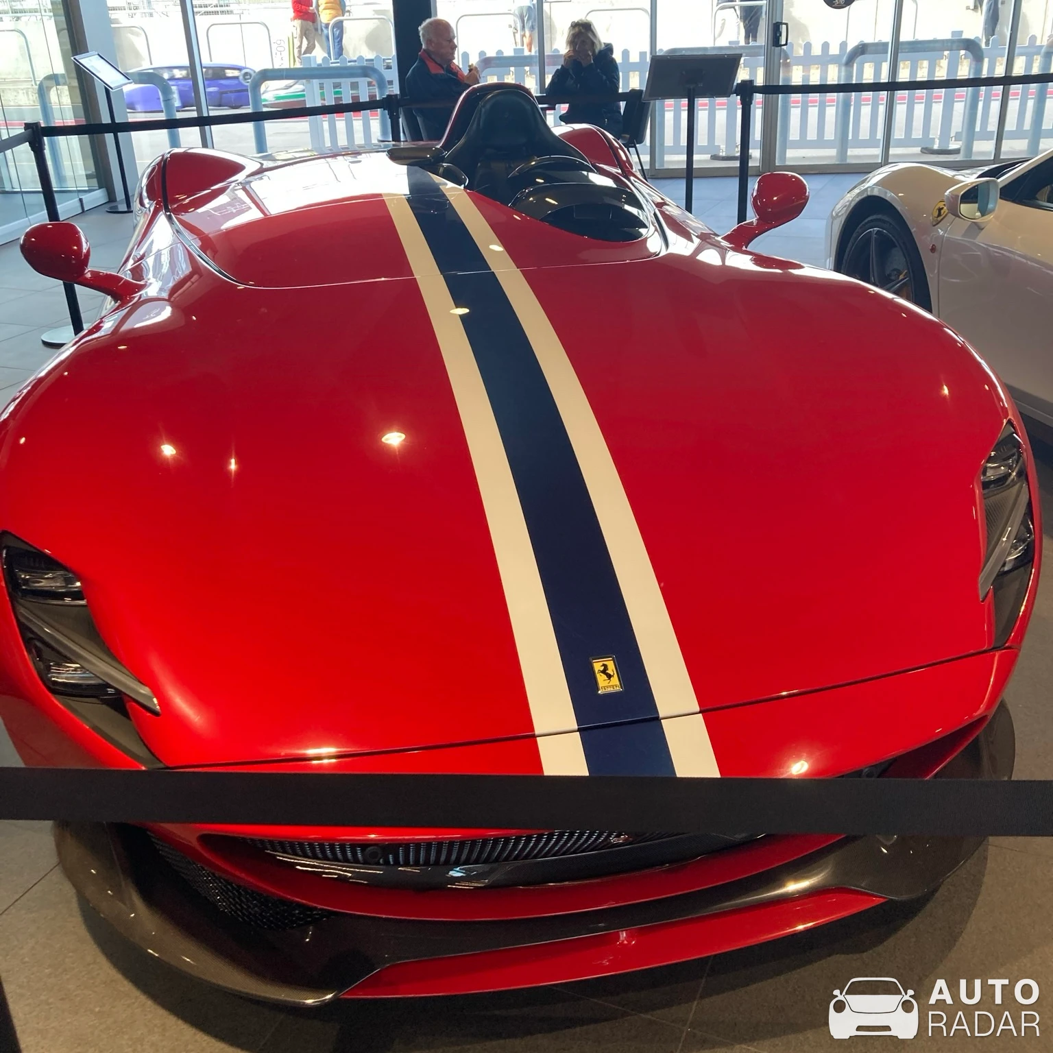 Ferrari Monza SP1 spotted in Tailem Bend