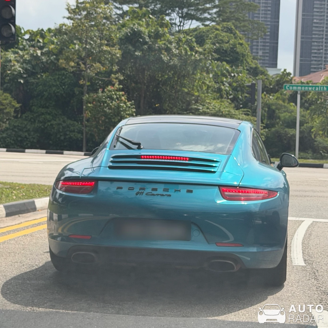 Porsche 991 Carrera MkI spotted in 싱가포르, 싱가포르