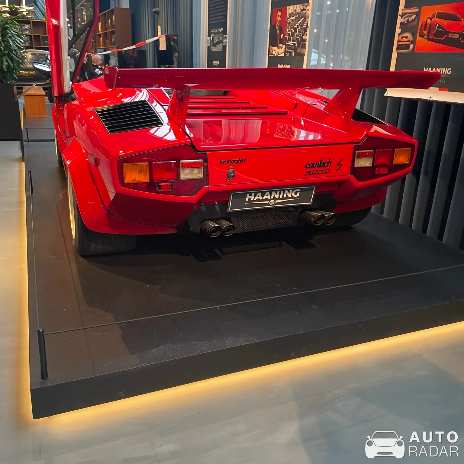 Lamborghini Countach LP500 S spotted in Bagsværd