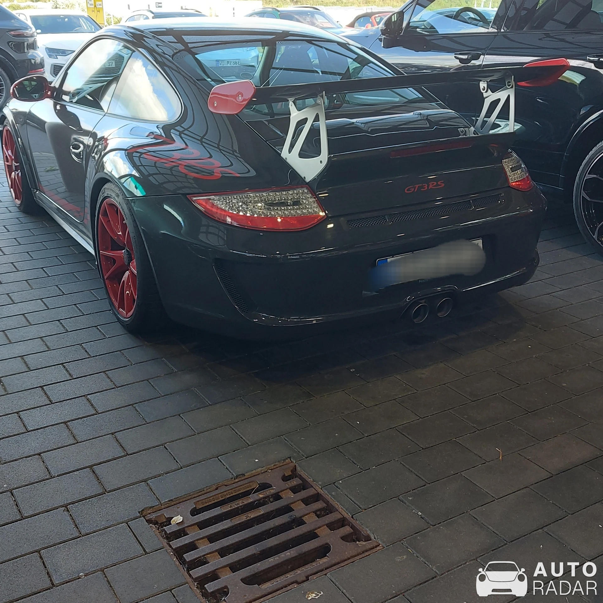 Porsche 997 GT3 RS spotted in Estenfeld, Germany