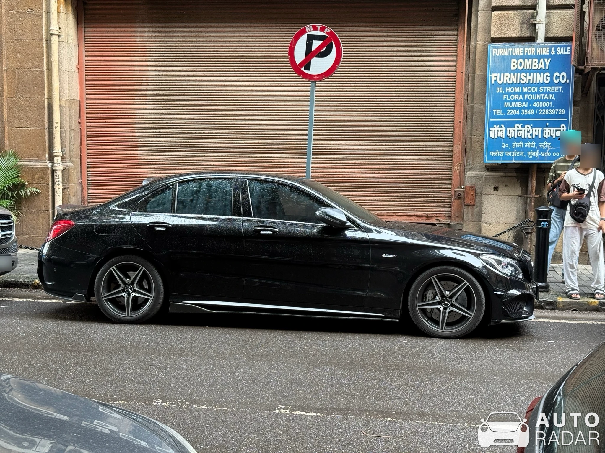 Mercedes-AMG C 43 C205 spotted in Mumbai
