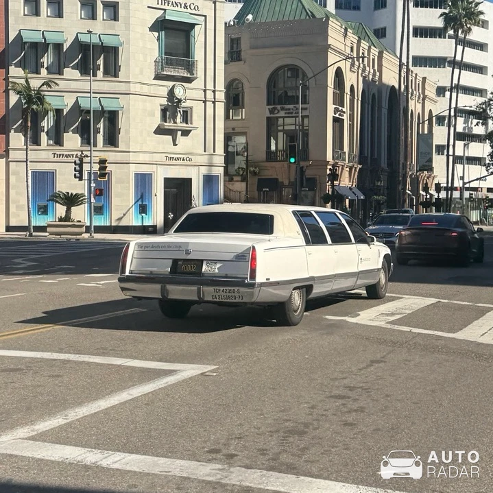 Cadillac Fleetwood Limousine spotted in Beverly Hills, United States