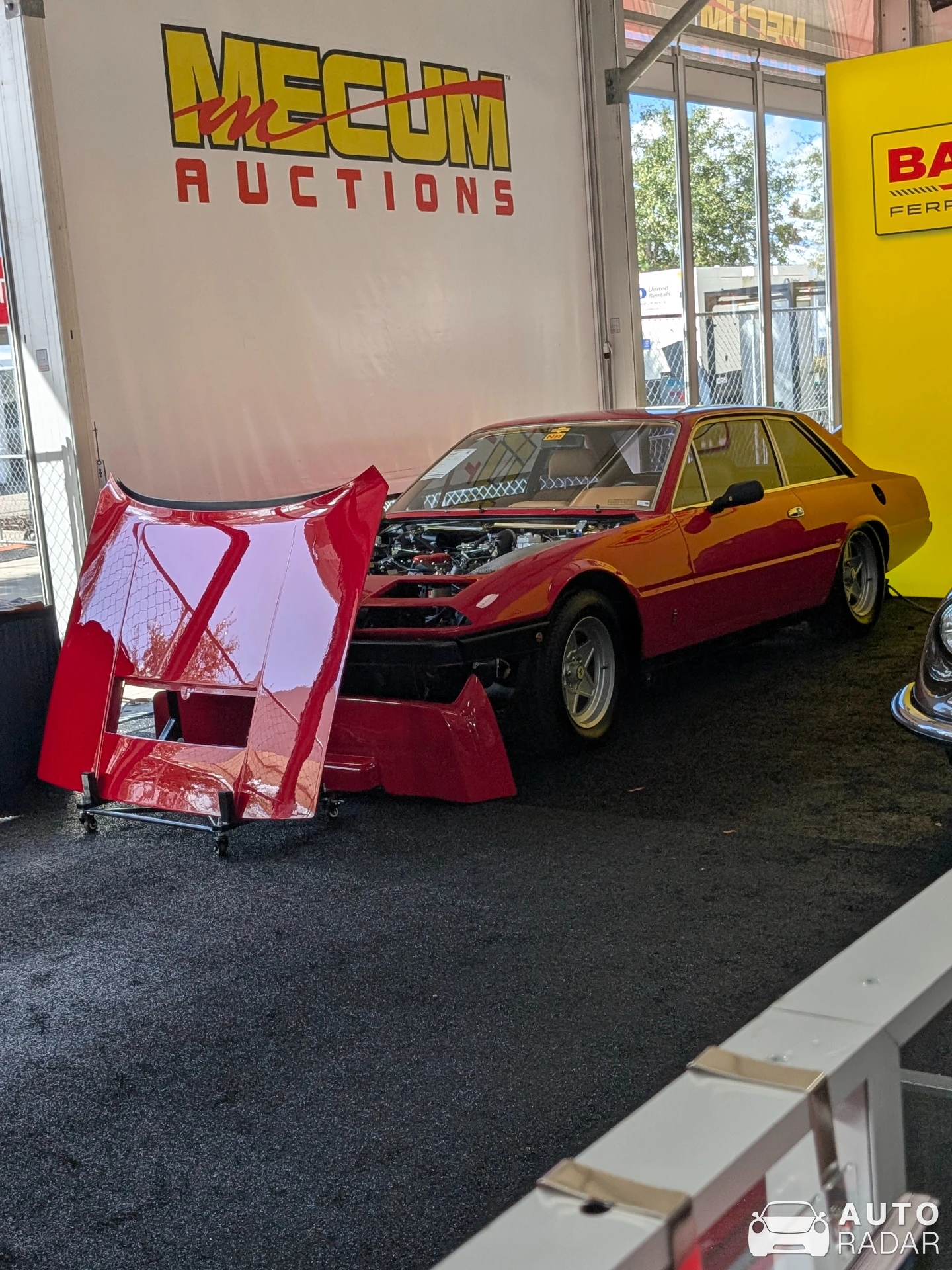Ferrari 400 spotted in Magaragadi, Nepal