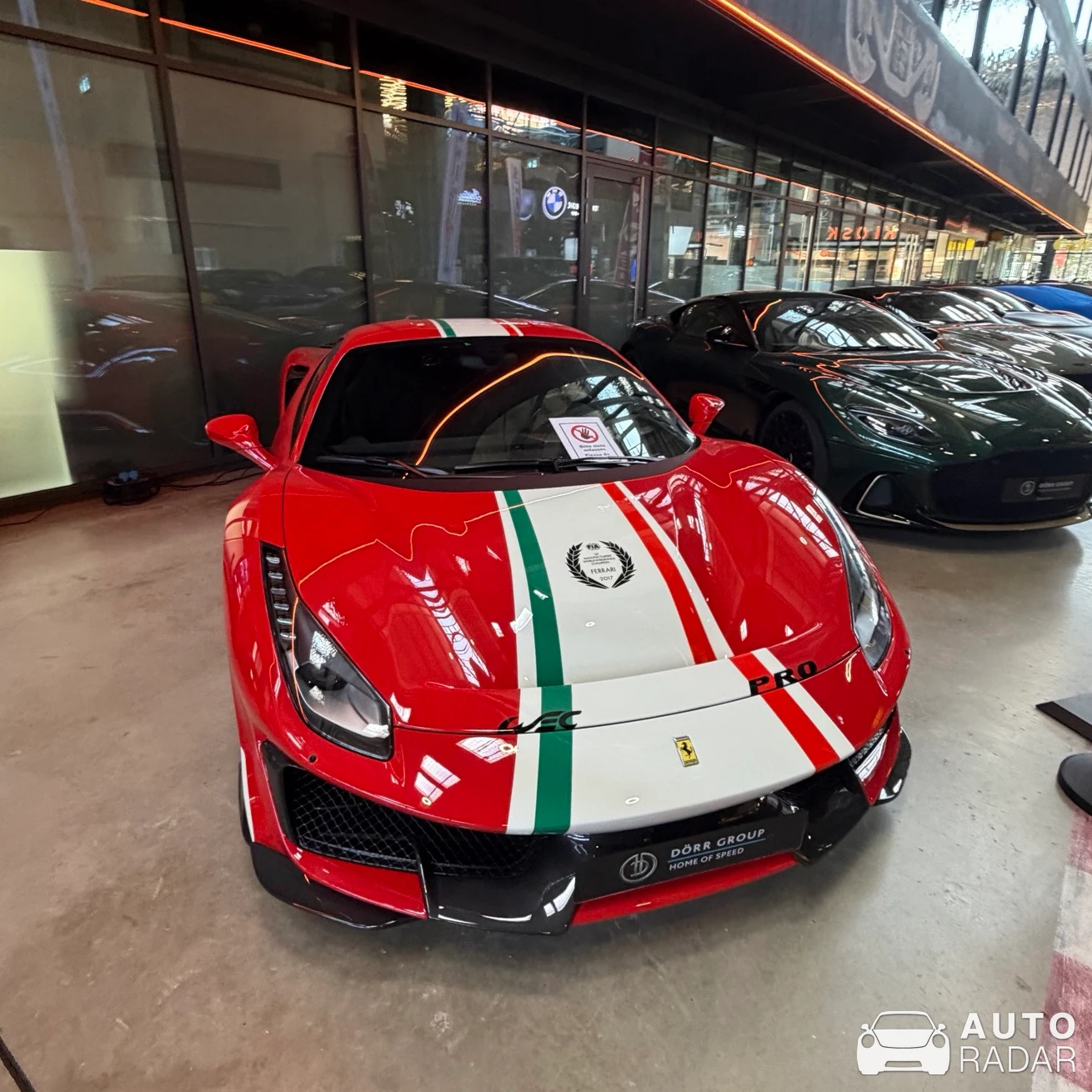 Ferrari 488 Pista Piloti spotted in München, Germany