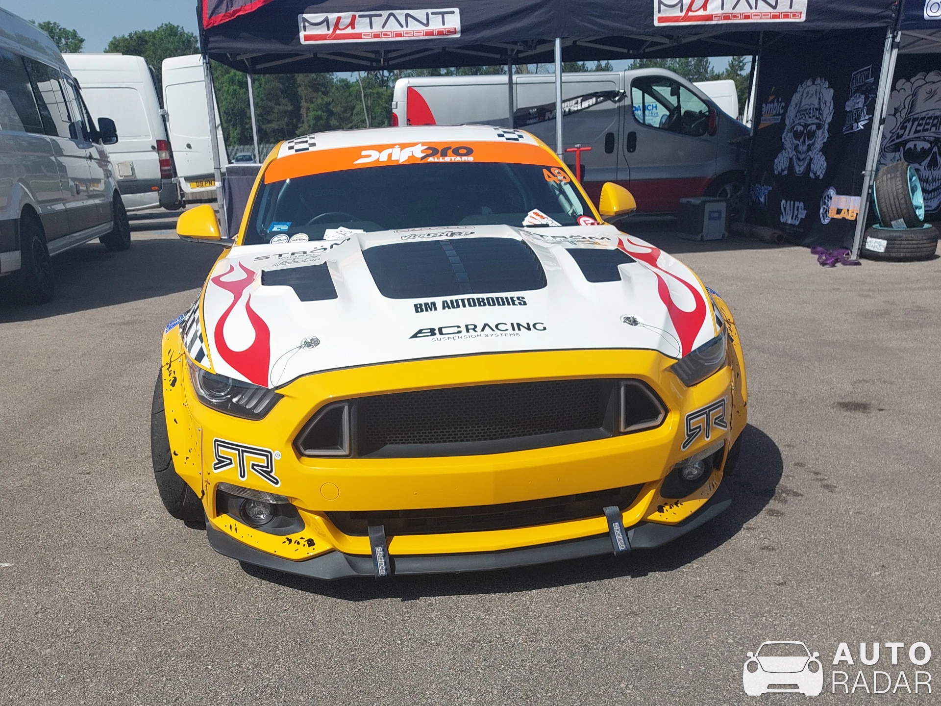 Ford Mustang RTR spotted in Derby