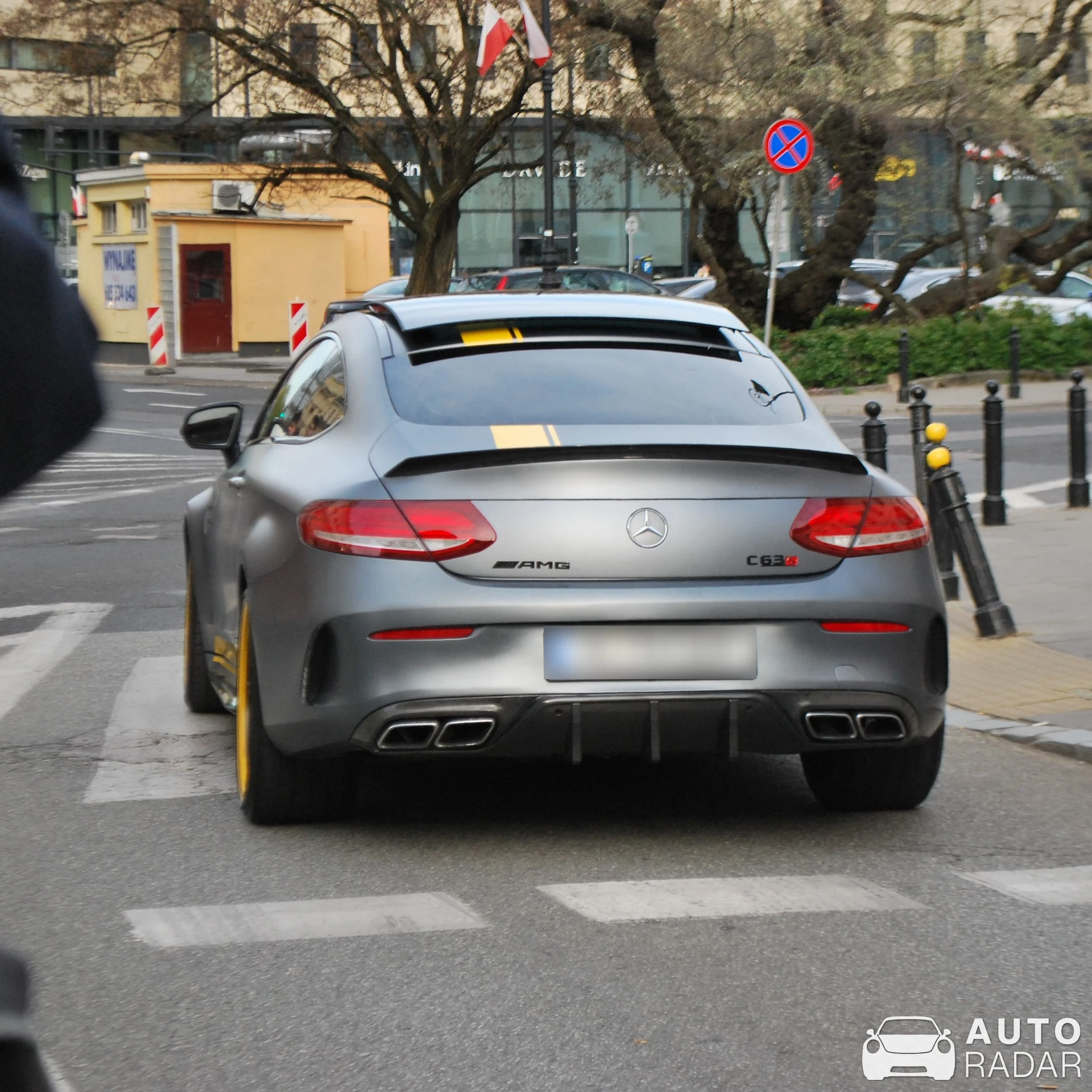 Mercedes-AMG C 63 S Coupé C205 Edition 1 spotted in Warszawa, Poland
