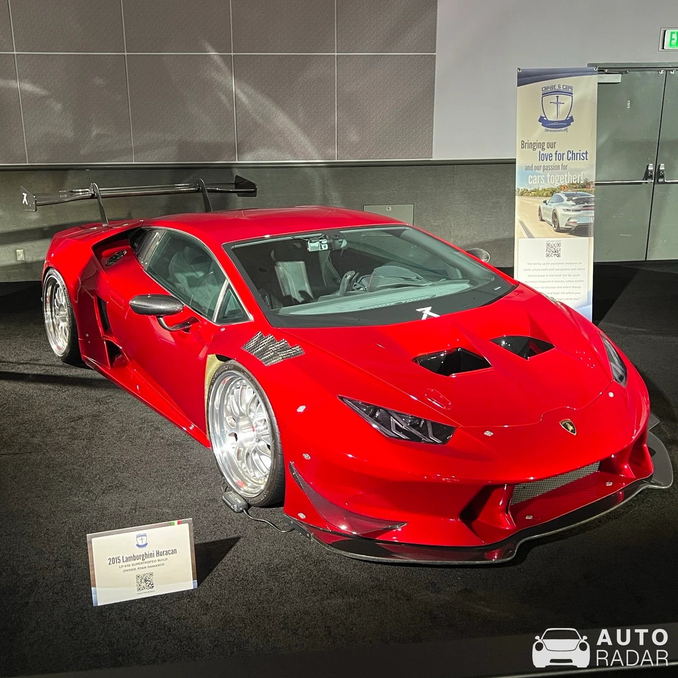 Lamborghini Huracán Super Trofeo spotted in Los Angeles