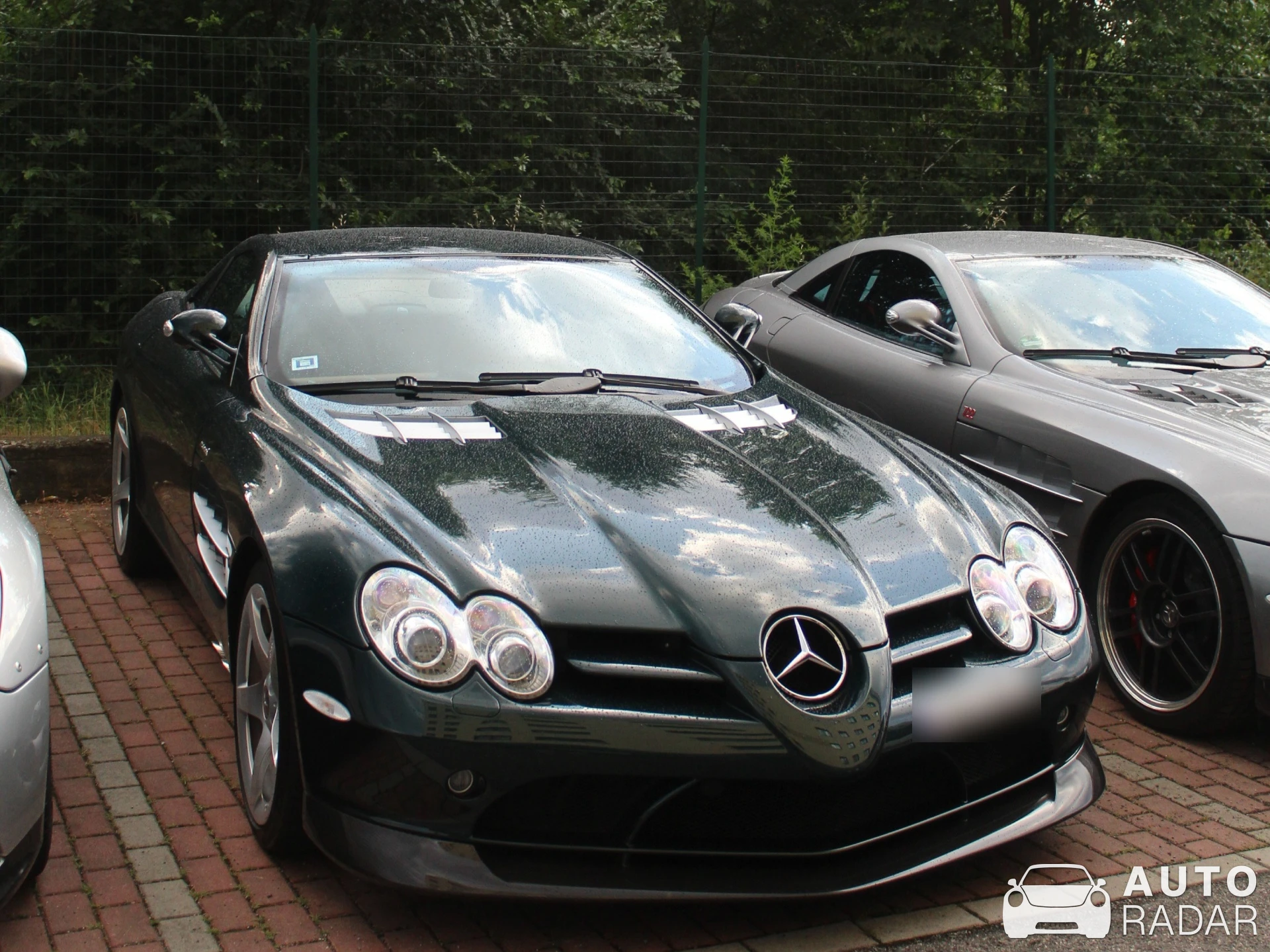 Mercedes-Benz SLR McLaren MSO Heritage Edition spotted in Brescia