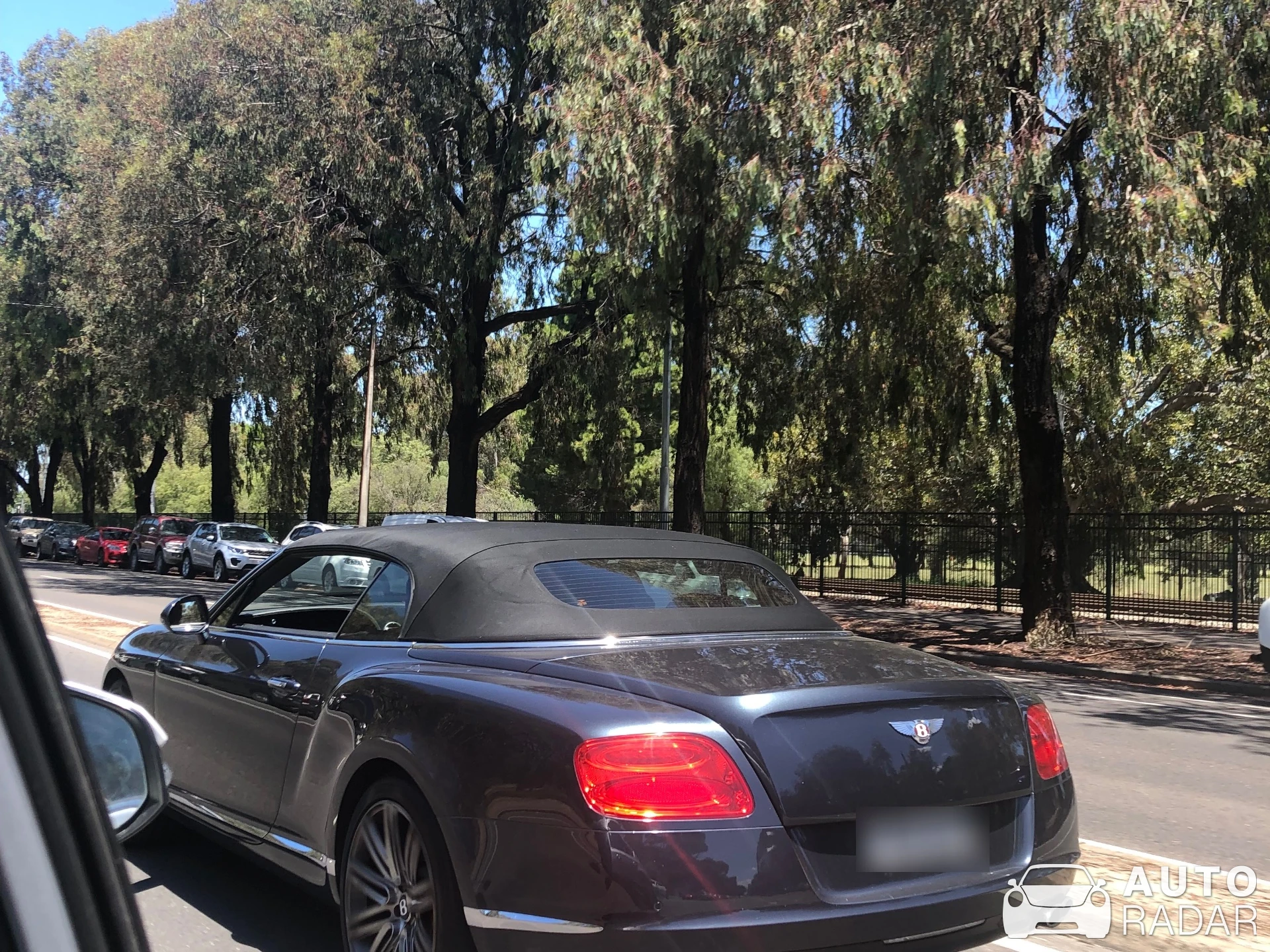Bentley Continental GTC spotted in Adelaide, Australia