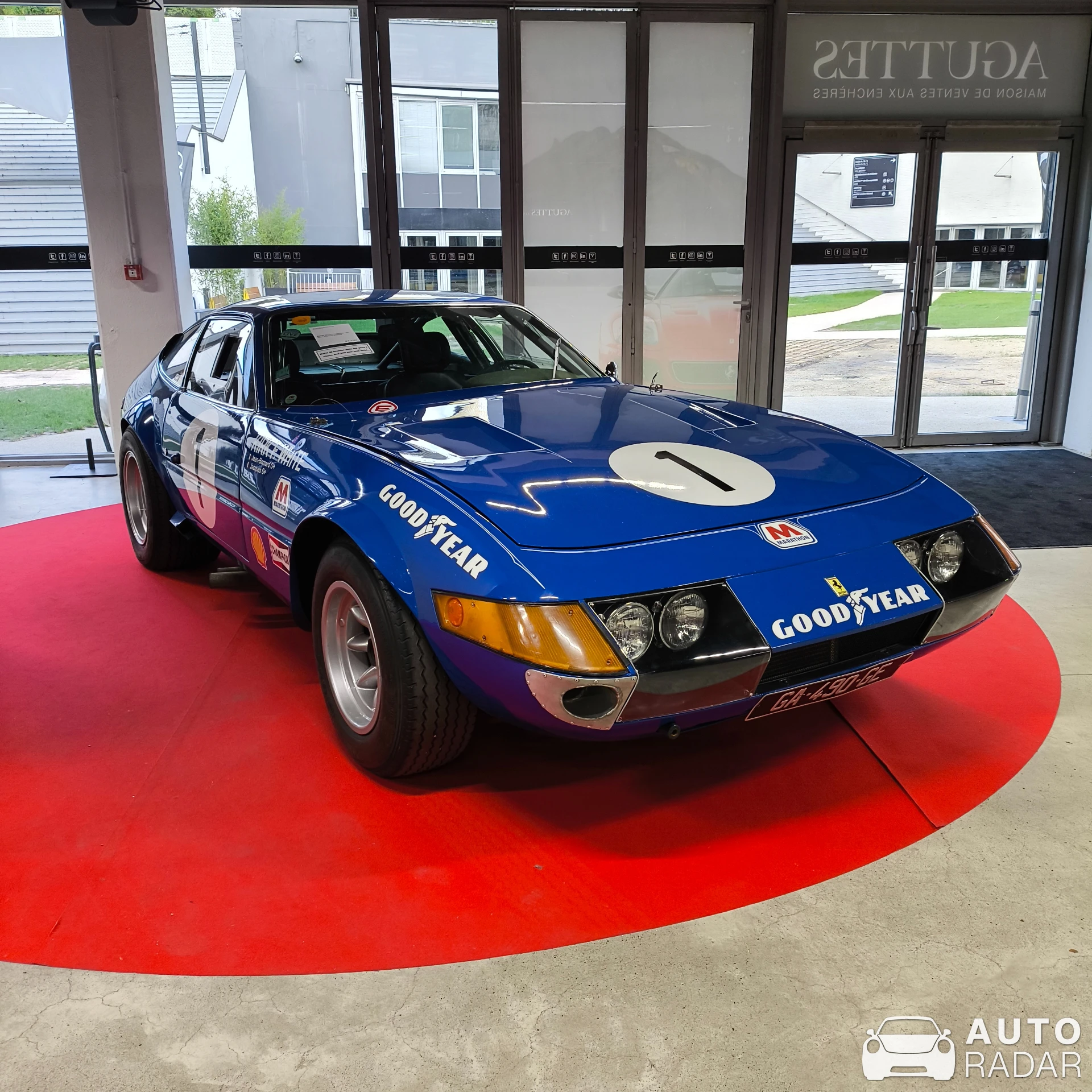 Ferrari 365 GTB/4 Daytona Competizione Conversion spotted in Paris