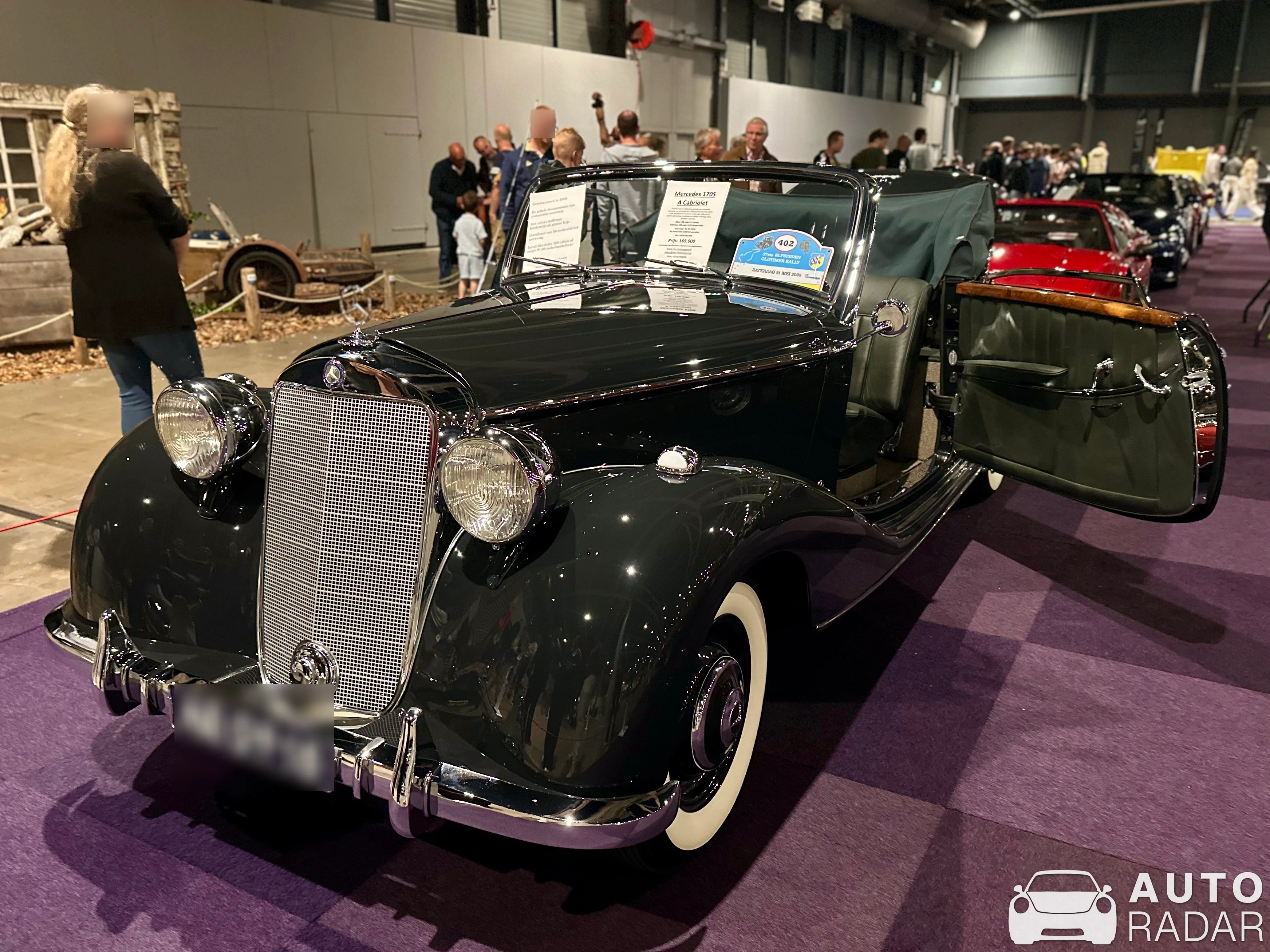 Mercedes-Benz 170 S Cabriolet spotted in Utrecht