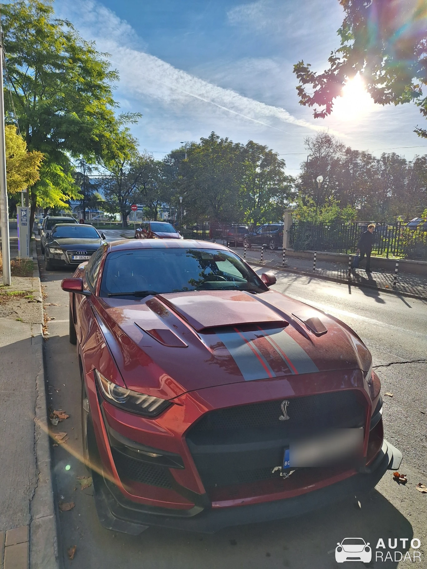 Ford Mustang GT spotted in Ruse, Bulgaria